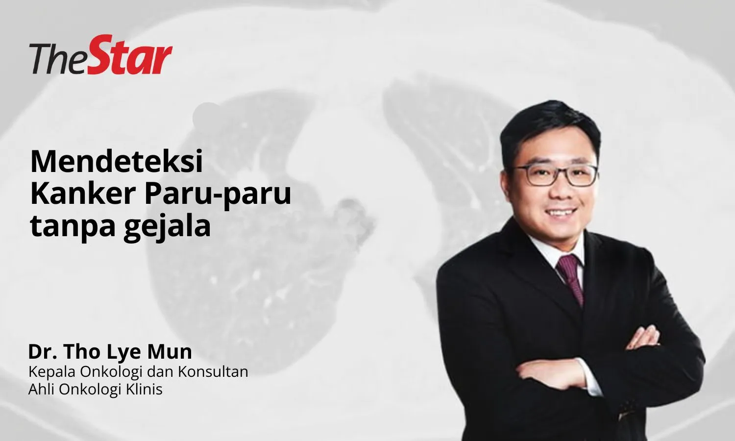 Mendeteksi kanker paru-paru secara dini, bahkan tanpa gejala