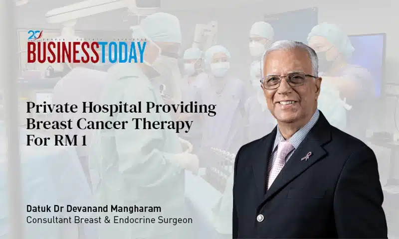 Private Hospital Providing Breast Cancer Therapy For RM1
