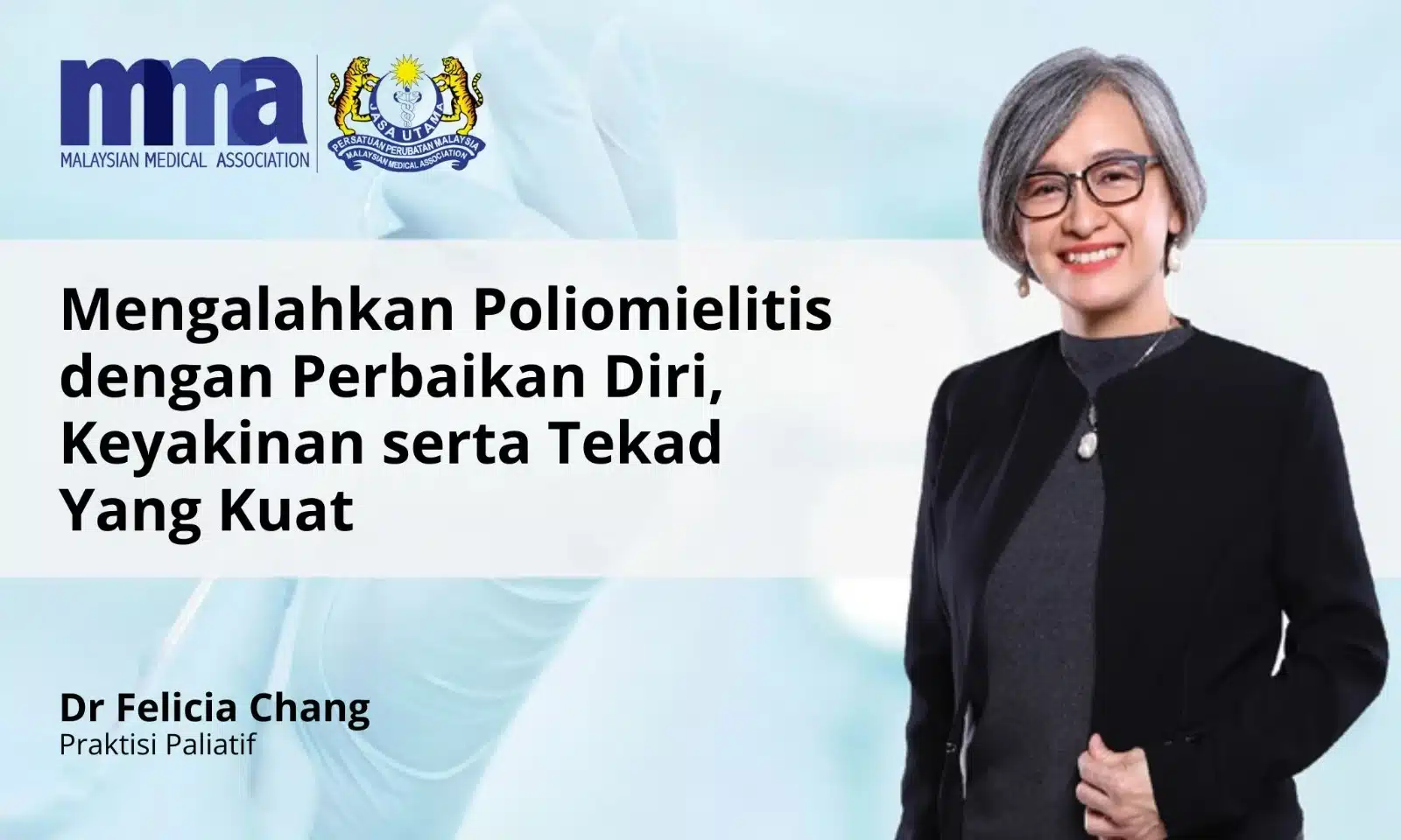 Mengalahkan Poliomielitis dengan Perbaikan Diri, Keyakinan serta Tekad Yang Kuat