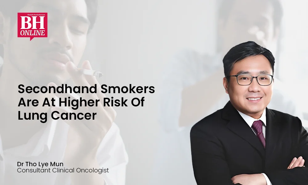 Secondhand Smokers Are at Higher Risk of Lung Cancer