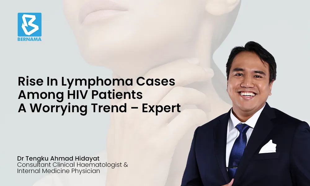 Rise in Lymphoma Cases Among HIV Patients A Worrying Trend –  Expert