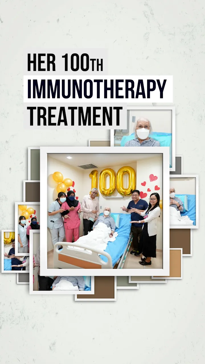 100th Immunotherapy treatment